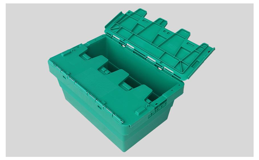 东方彩500-225斜插式塑料物流箱