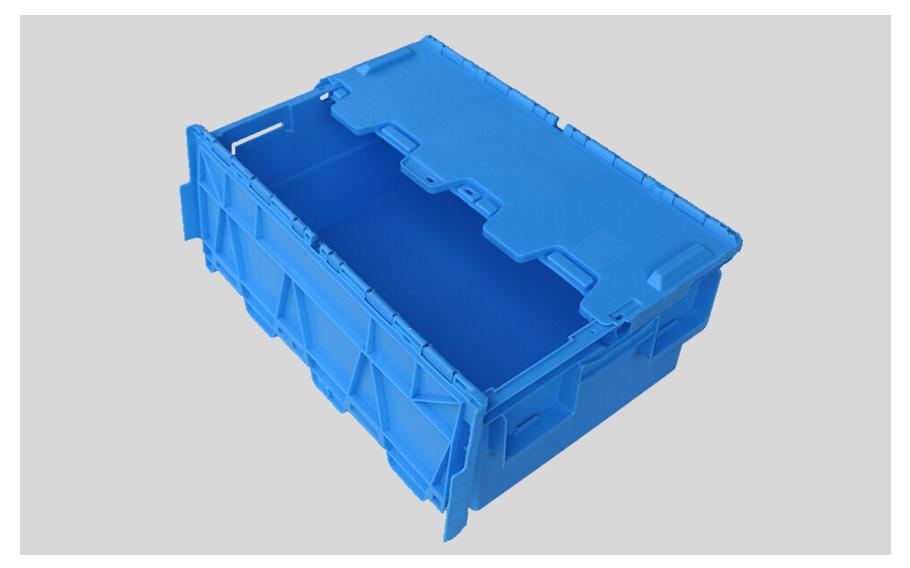 东方彩600-340斜插式塑料物流箱