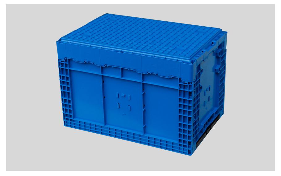 东方彩600-400塑料折叠周转箱